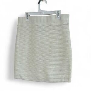 House of Harlow 1960 Green Ribbed Mini Pencil Skirt